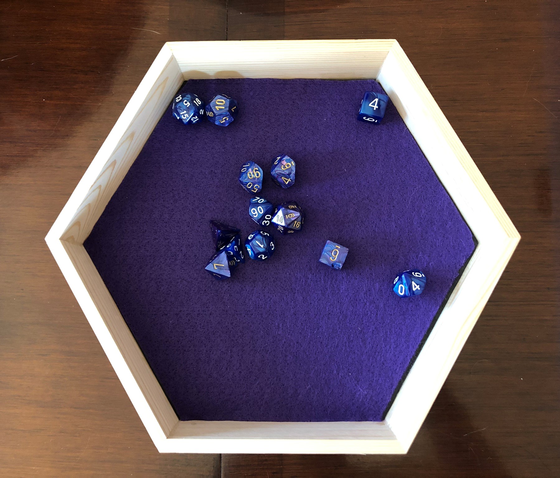 How to Make a Portable Dice Box and Rolling Tray Alex Lynn Crafts
